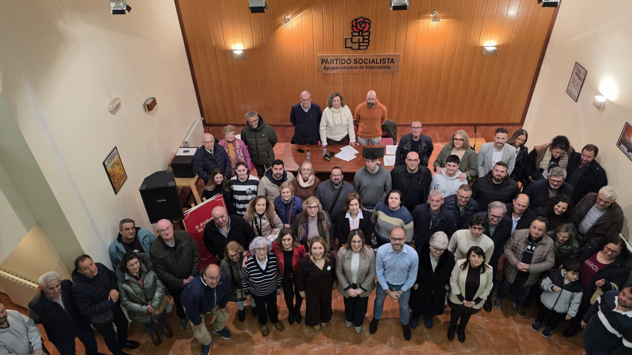 El PSOE de Villarrobledo muestra su respaldo unánime a Graciela Arenas como secretaria general con la mirada puesta en las próximas municipales